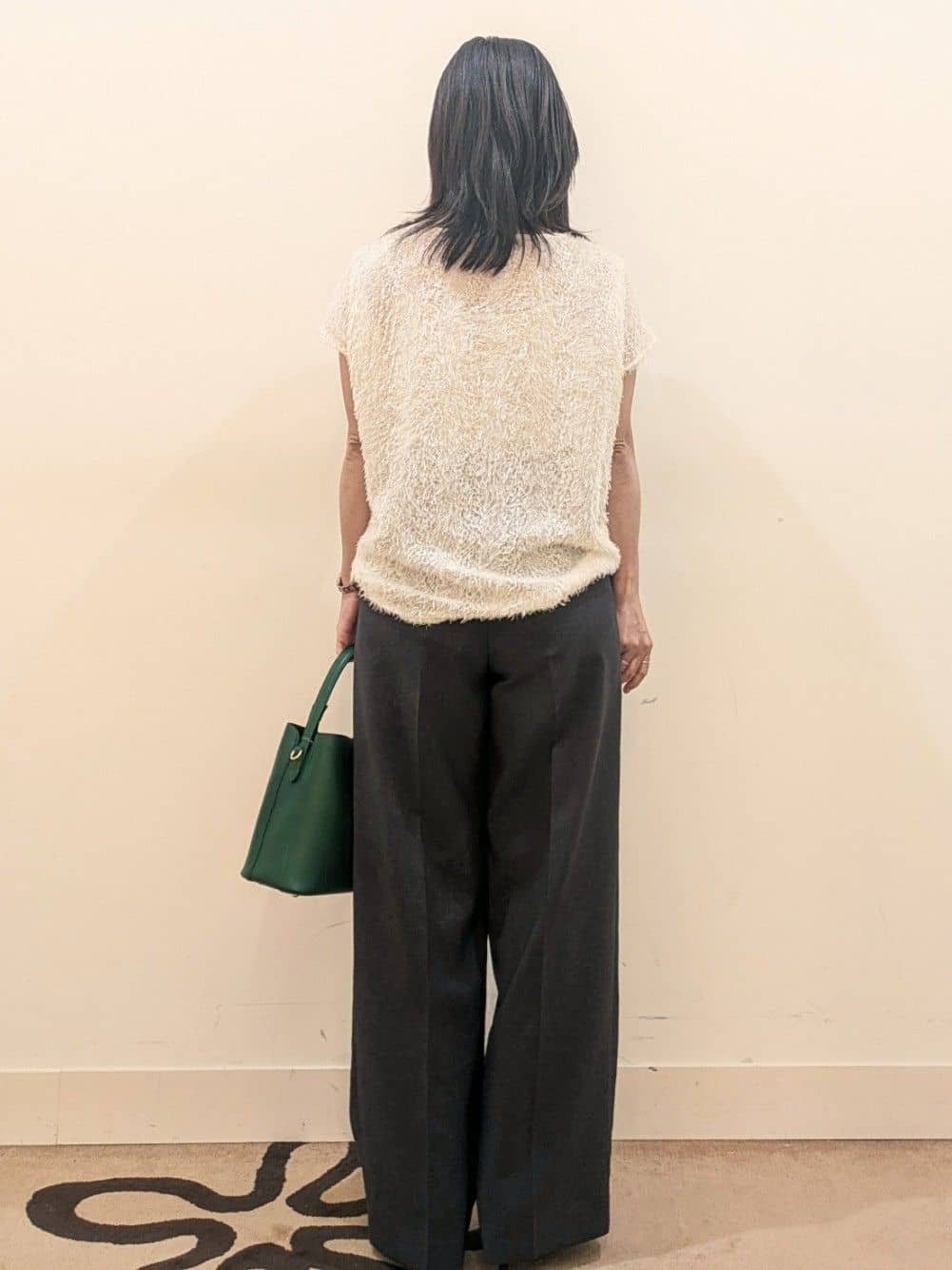 laverさんの「UNTITLED｜【セットアップ可/洗える】フェザーフレンチスリーブブラウス」を使ったコーディネート