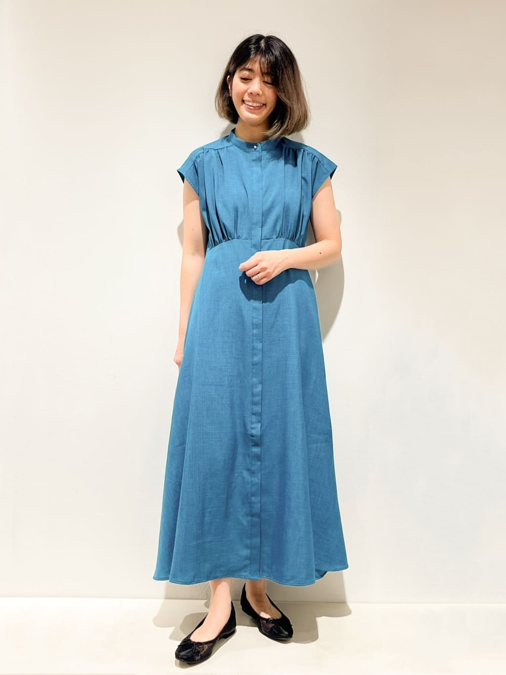 Fujiharuさんの「grove｜最終お値下げ！！【人間工学】つつまれフィットバレエシューズ （抗菌防臭加工裏地使用）」を使ったコーディネート