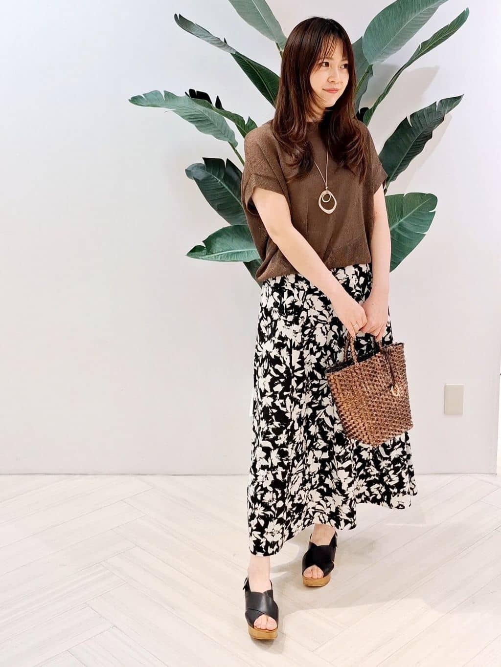 YuKaRiさんの「UNTITLED｜メタリックメッシュトート」を使ったコーディネート