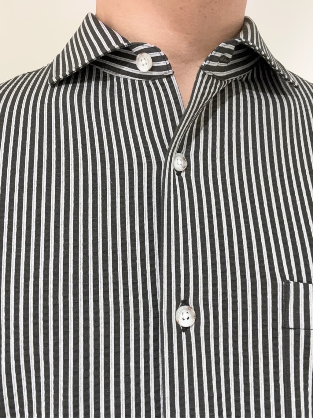 及川さんの「TAKEO KIKUCHI｜【COOL CITY WEAR】エアートール パンツ /接触冷感・通気性」を使ったコーディネート