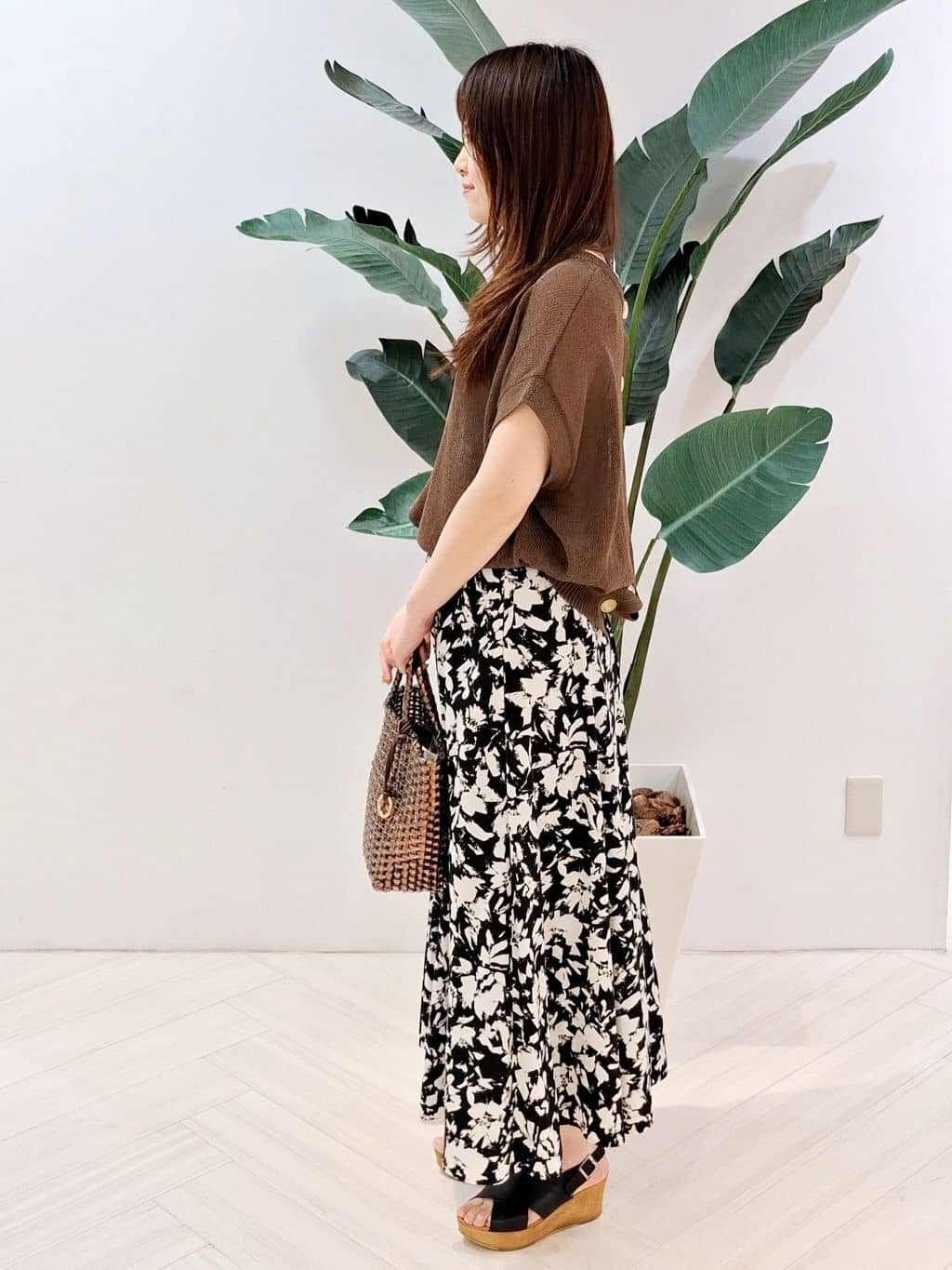 YuKaRiさんの「UNTITLED｜メタリックメッシュトート」を使ったコーディネート