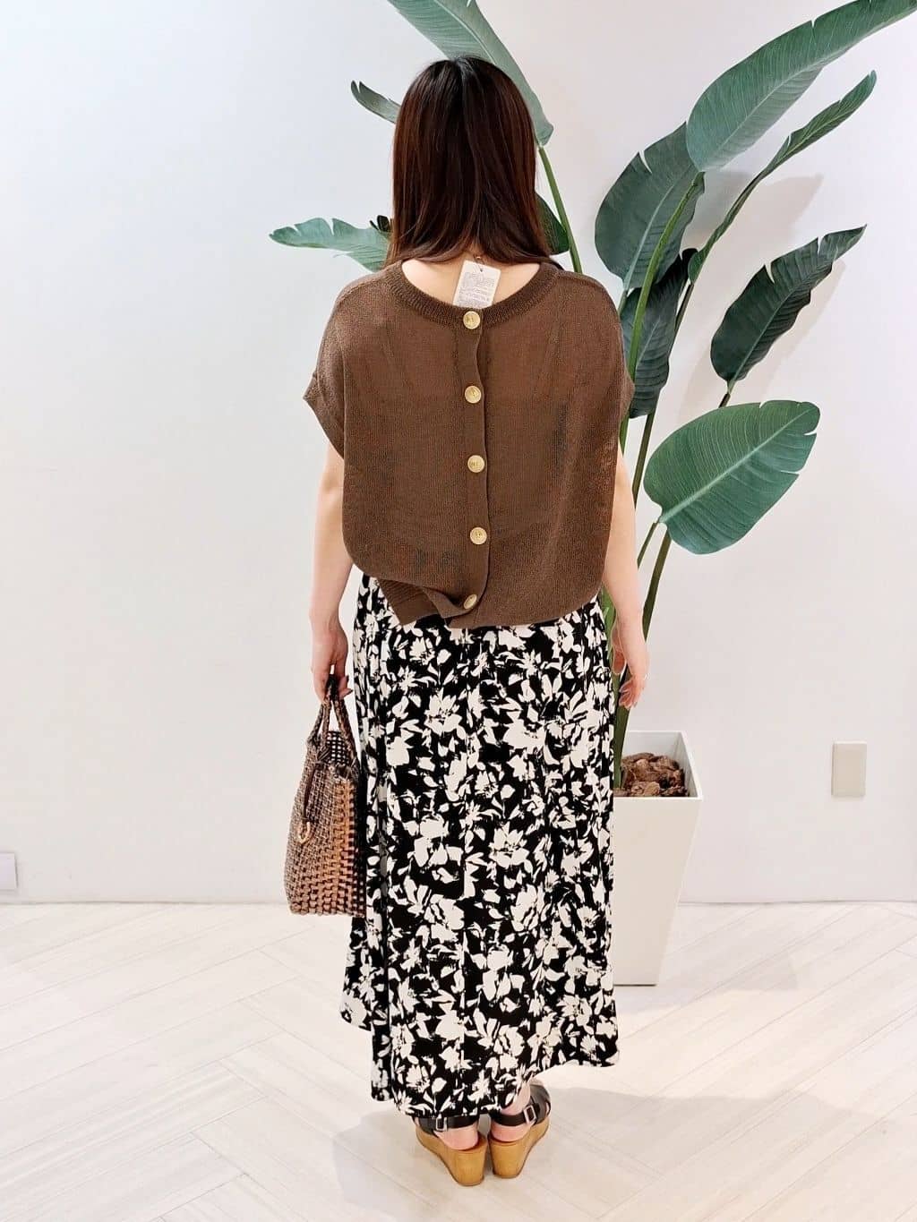 YuKaRiさんの「UNTITLED｜メタリックメッシュトート」を使ったコーディネート