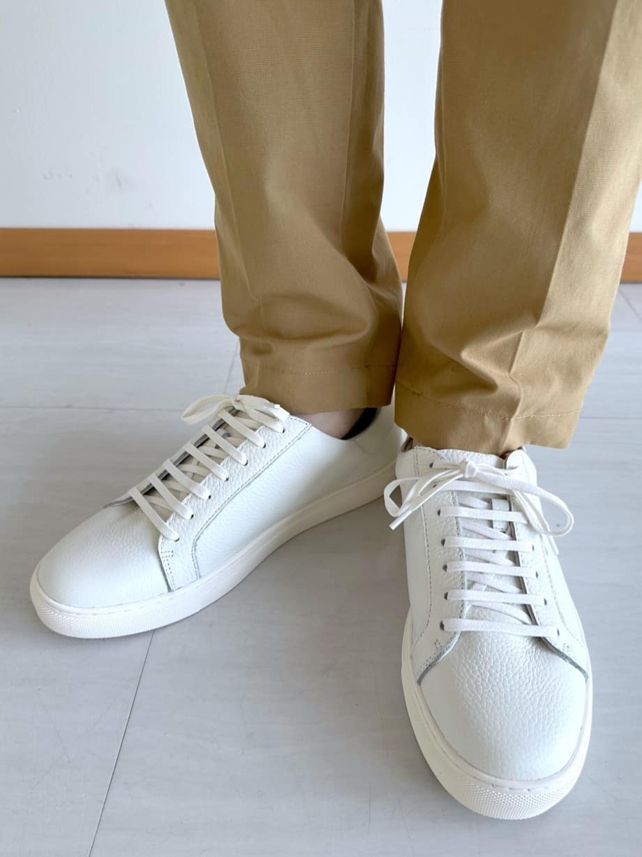 イッシーさんの「TAKEO KIKUCHI｜【COOL CITY WEAR】籠目アート柄 サッカーシャツ /通気性」を使ったコーディネート