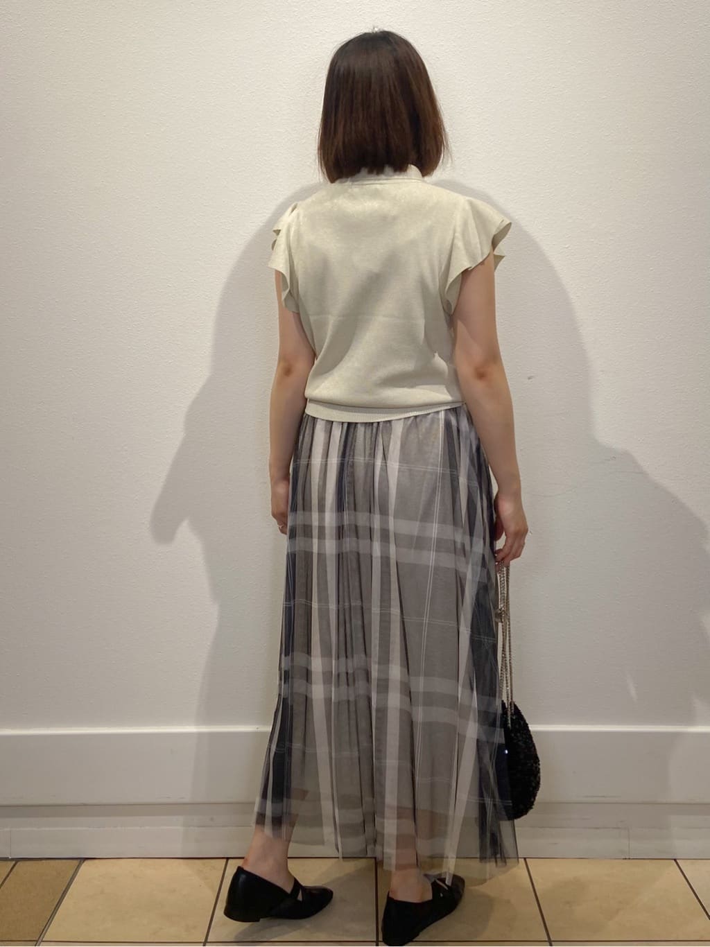 kimiさんの「index｜フレアスリーブボウタイニット【洗濯機洗い可／接触冷感／抗ピル】」を使ったコーディネート