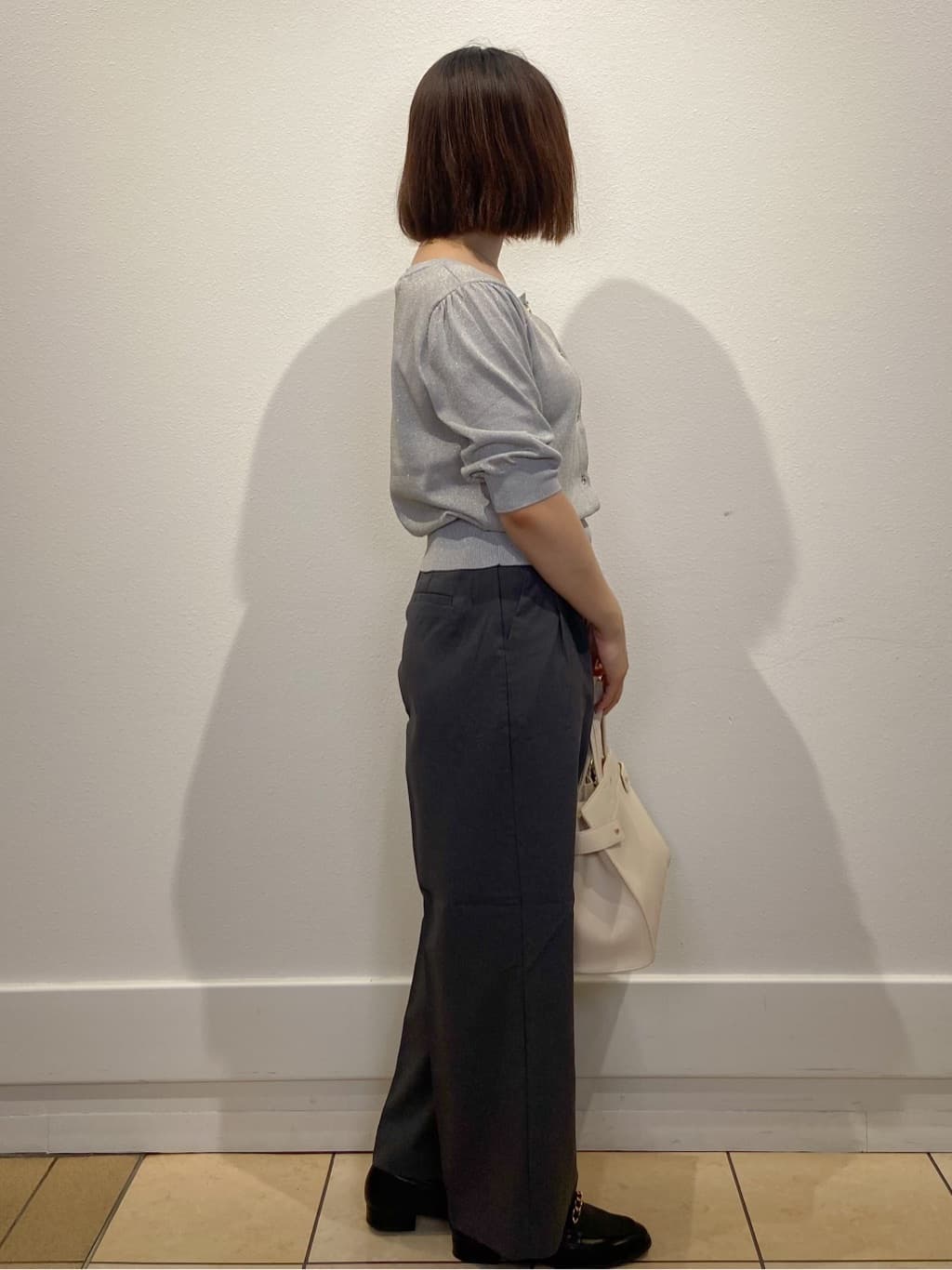 kimiさんの「index｜ストレッチ2タックワイドパンツ【洗濯機洗い可／接触冷感／吸水速乾】」を使ったコーディネート