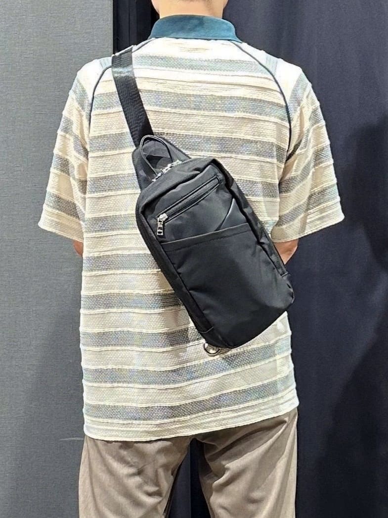 tomoyaさんの「THE SHOP TK｜変形ボーダーポロシャツ【洗濯機OK】」を使ったコーディネート