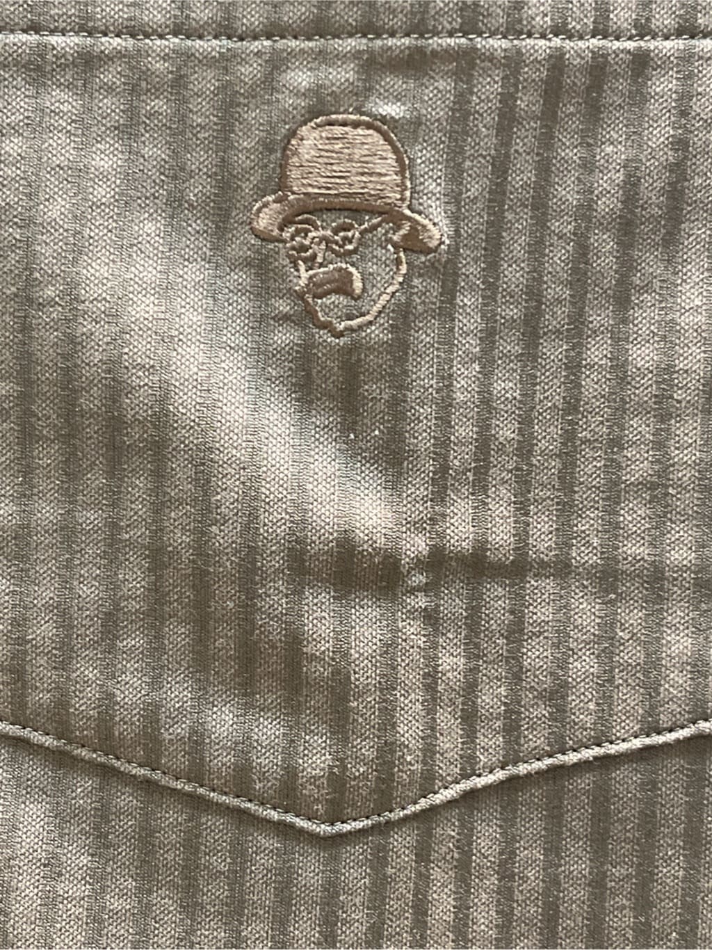 iwさんの「TAKEO KIKUCHI｜【COOL CITY WEAR】ストライプジャージ ボタンダウンシャツ /接触冷感」を使ったコーディネート