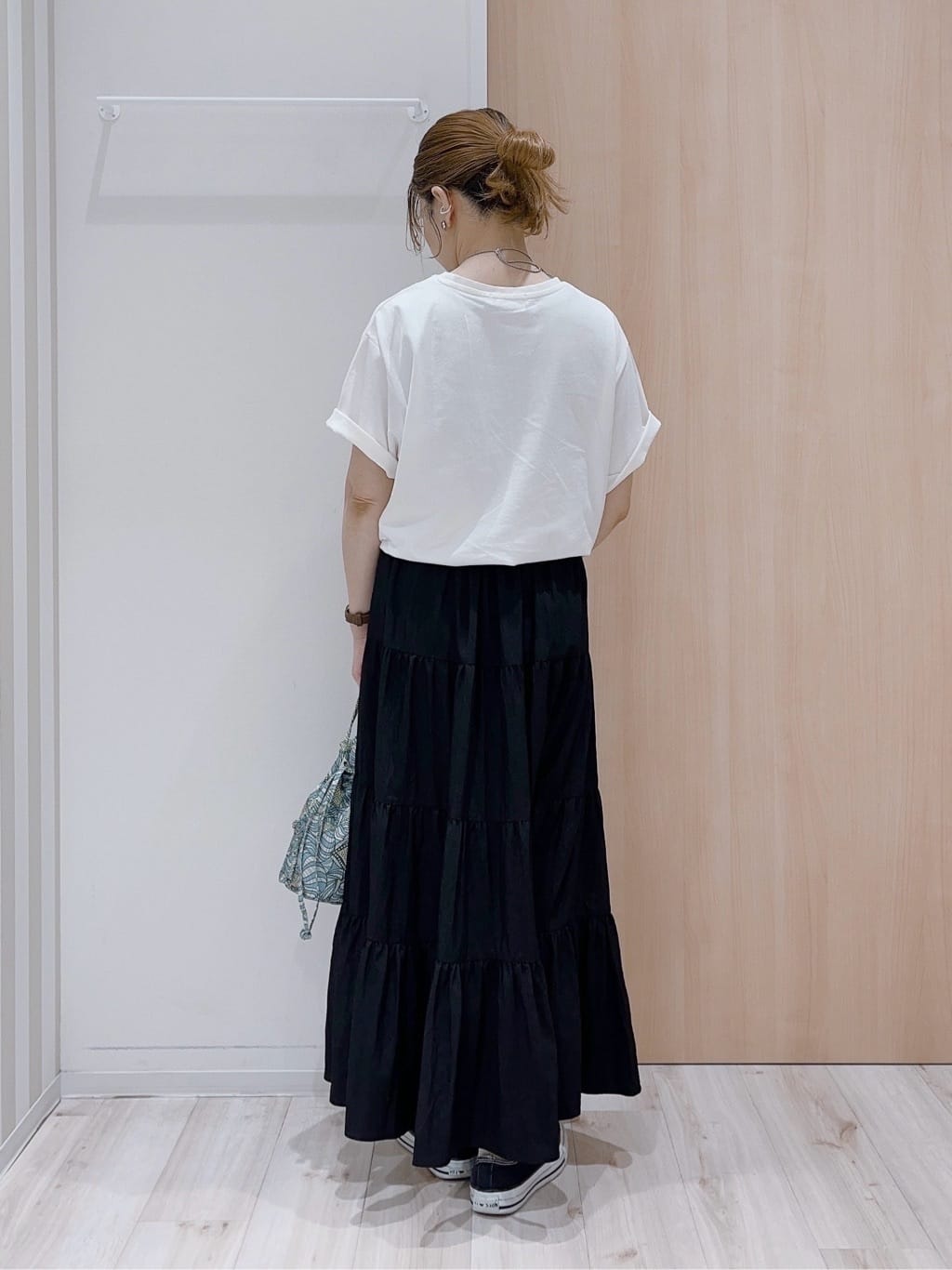 かんちゃんさんの「SHOO･LA･RUE｜【S-LL/ひんやり/UV】選べる6柄でそれぞれ欲しくなる プリントTシャツ」を使ったコーディネート