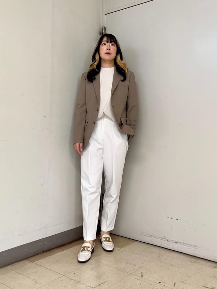 iwさんの「TAKEO KIKUCHI｜【COOL CITY WEAR】アーバンクール ジャケット /接触冷感・吸水速乾」を使ったコーディネート