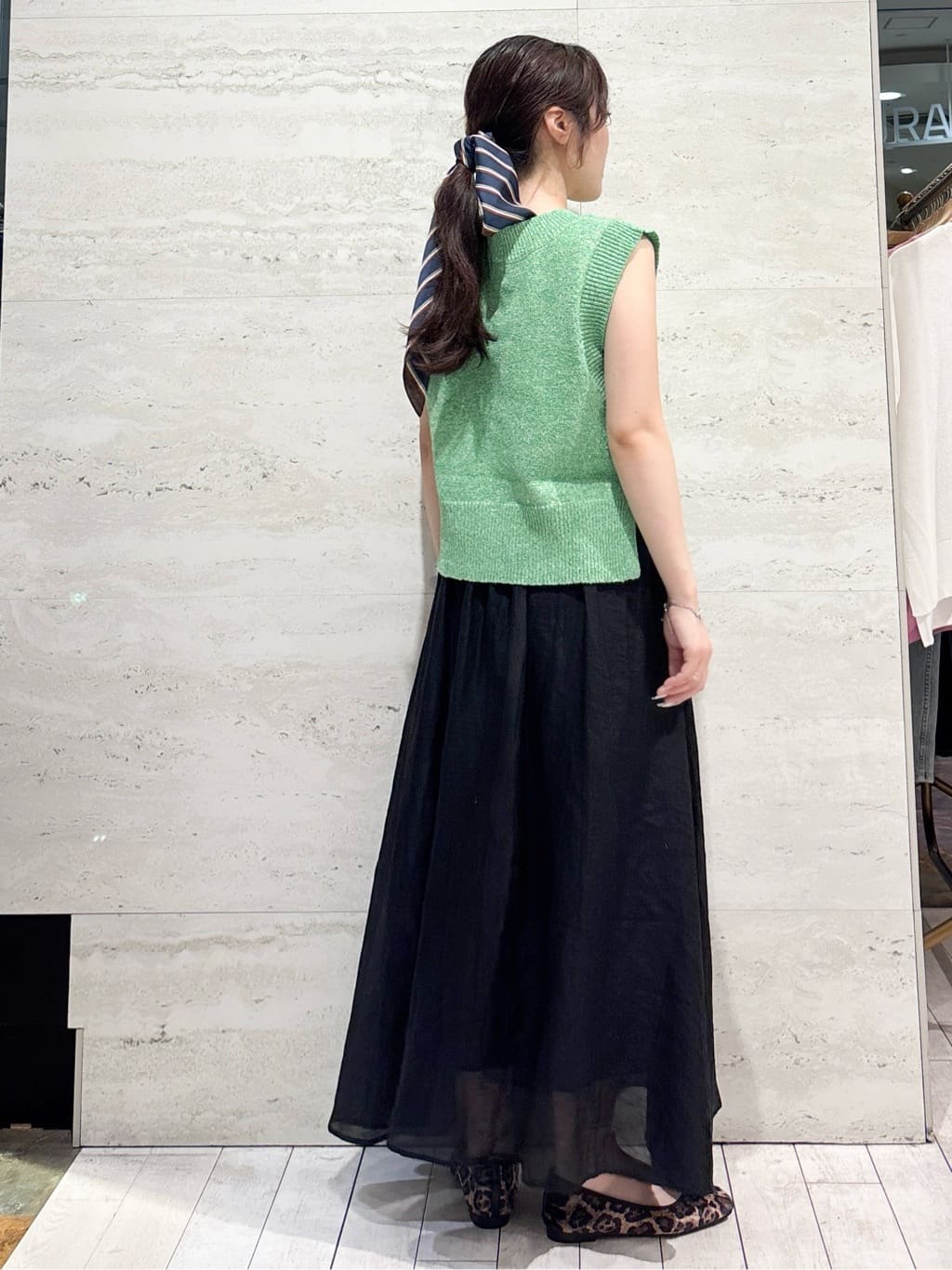 かほさんの「OPAQUE.CLIP｜《美人百花掲載》名品フラットバレエシューズ」を使ったコーディネート