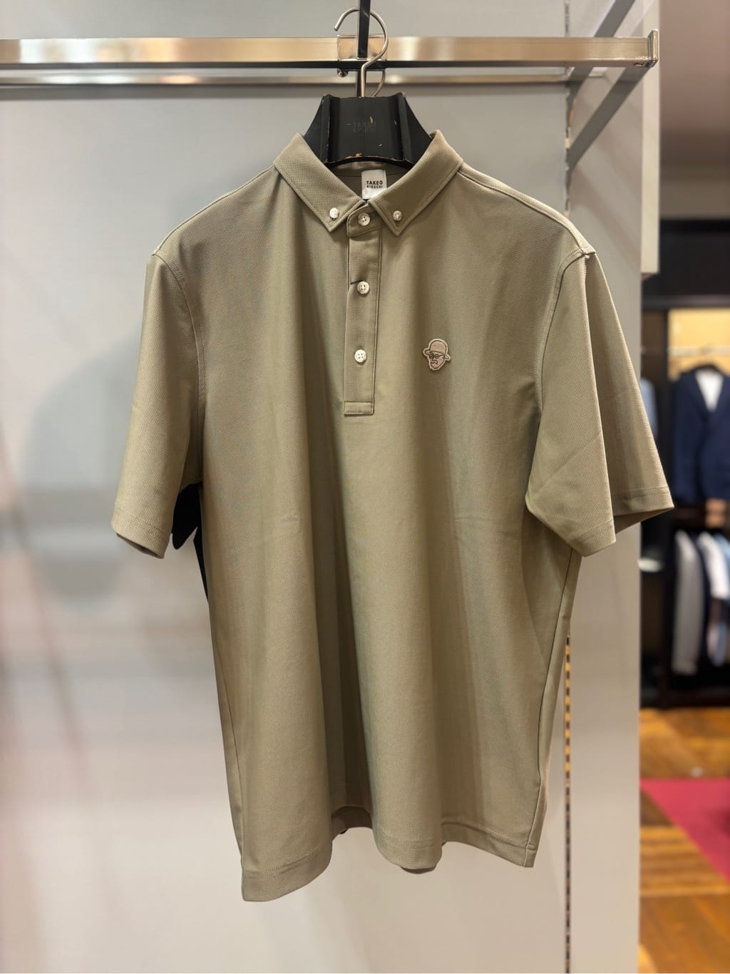 ヒナさんの「TAKEO KIKUCHI｜【COOL CITY WEAR】エアートール ポロシャツ /接触冷感・通気性」を使ったコーディネート