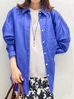 Miwaさんの「UNTITLED｜【ウエストゴム/ワイド/柄】モノトーンフラワーパンツ」を使ったコーディネート