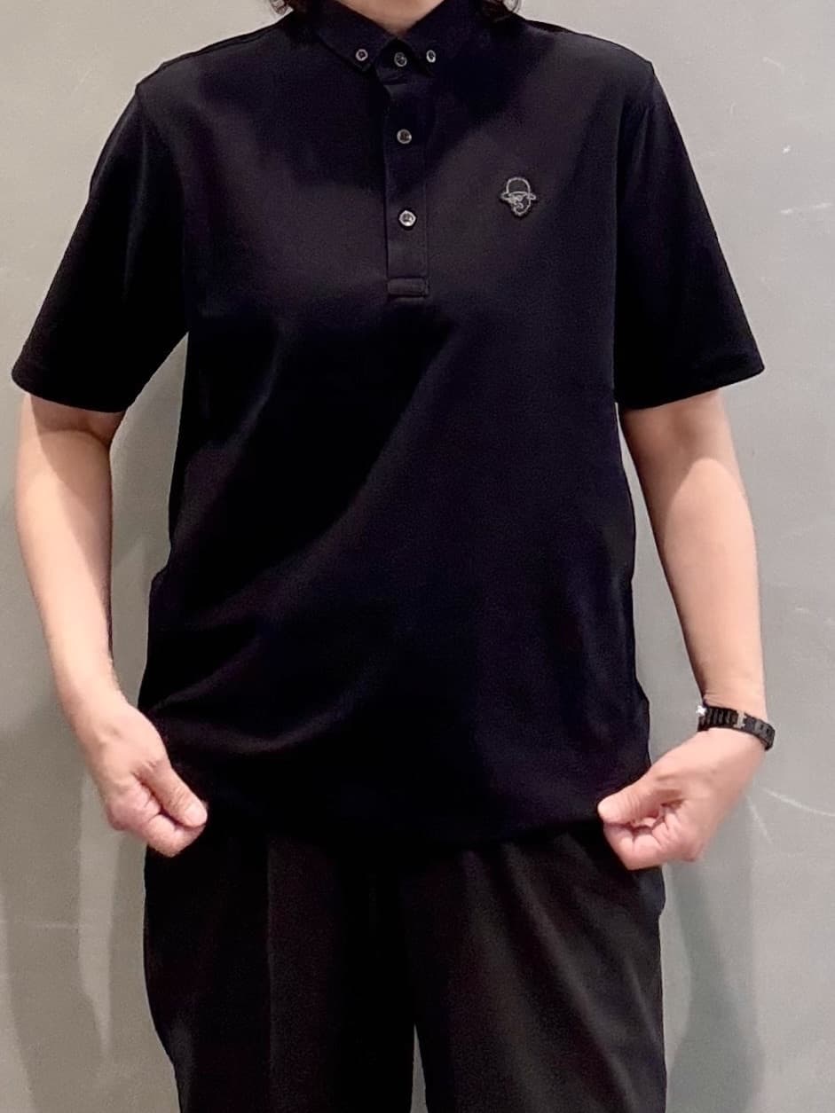 のぐみさんの「TAKEO KIKUCHI｜【COOL CITY WEAR】エアートール ポロシャツ /接触冷感・通気性」を使ったコーディネート