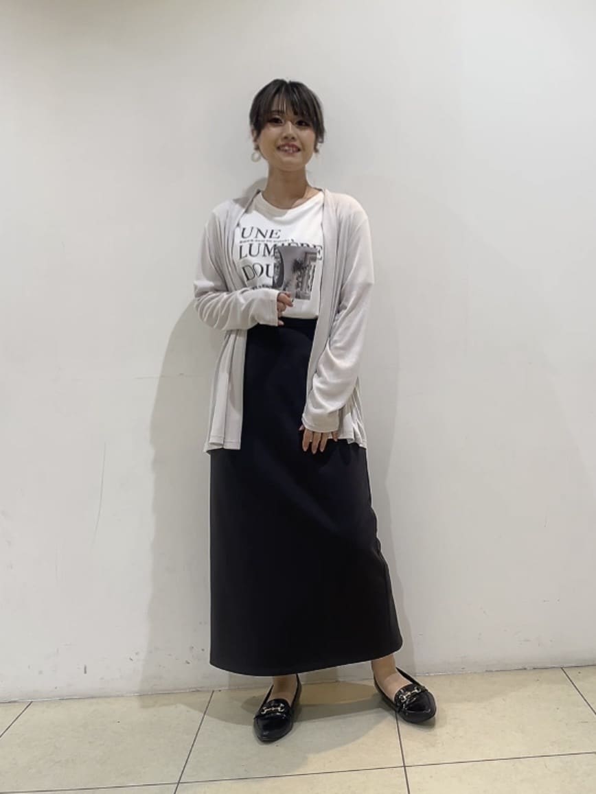 watanabeさんの「UNTITLED｜◆【接触冷感/UV機能/遮熱】ジャージカーディガン」を使ったコーディネート