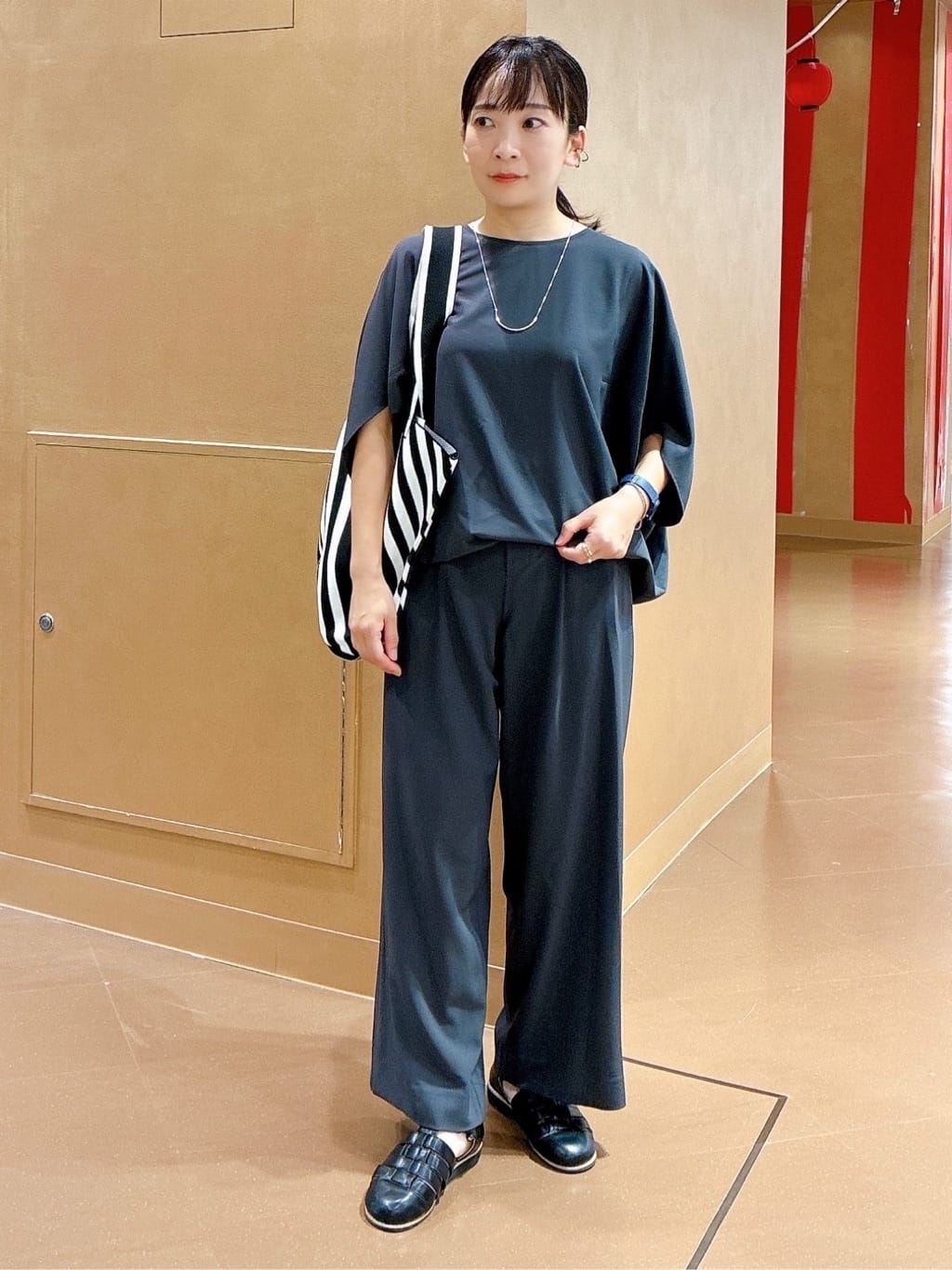 hattoriさんの「INDIVI｜ラウンドショートネックレス」を使ったコーディネート