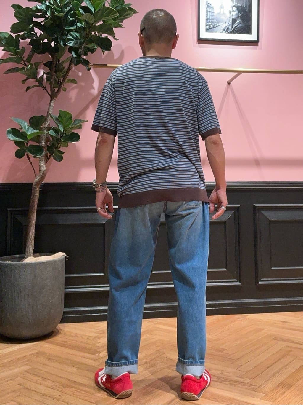 torigoeさんの「DRESSTERIOR｜ストレッチメッシュベルト」を使ったコーディネート