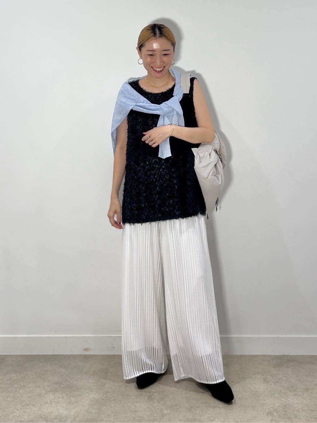 kotakiさんの「INDIVI｜【インナーとしても活躍！】フリンジジャカードチュニック」を使ったコーディネート