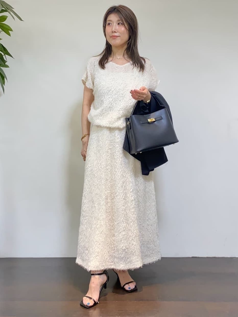 tomoさんの「UNTITLED｜【古畑星夏さん着用/スクエアインナー】コットンタンクトップ」を使ったコーディネート