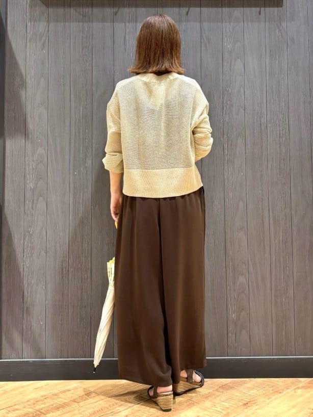 meiさんの「SHOO･LA･RUE｜キラッと光るラメとスパンコールが印象的 メッシュカーディガン」を使ったコーディネート