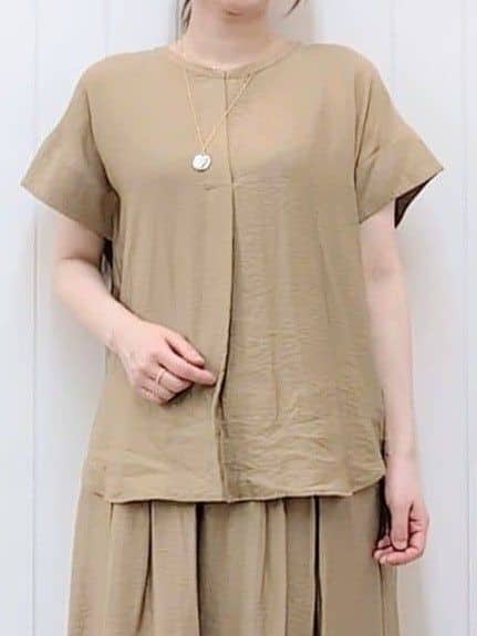 itoさんの「Dessin｜【セットアップ可】2WAYネックスキッパーブラウス」を使ったコーディネート