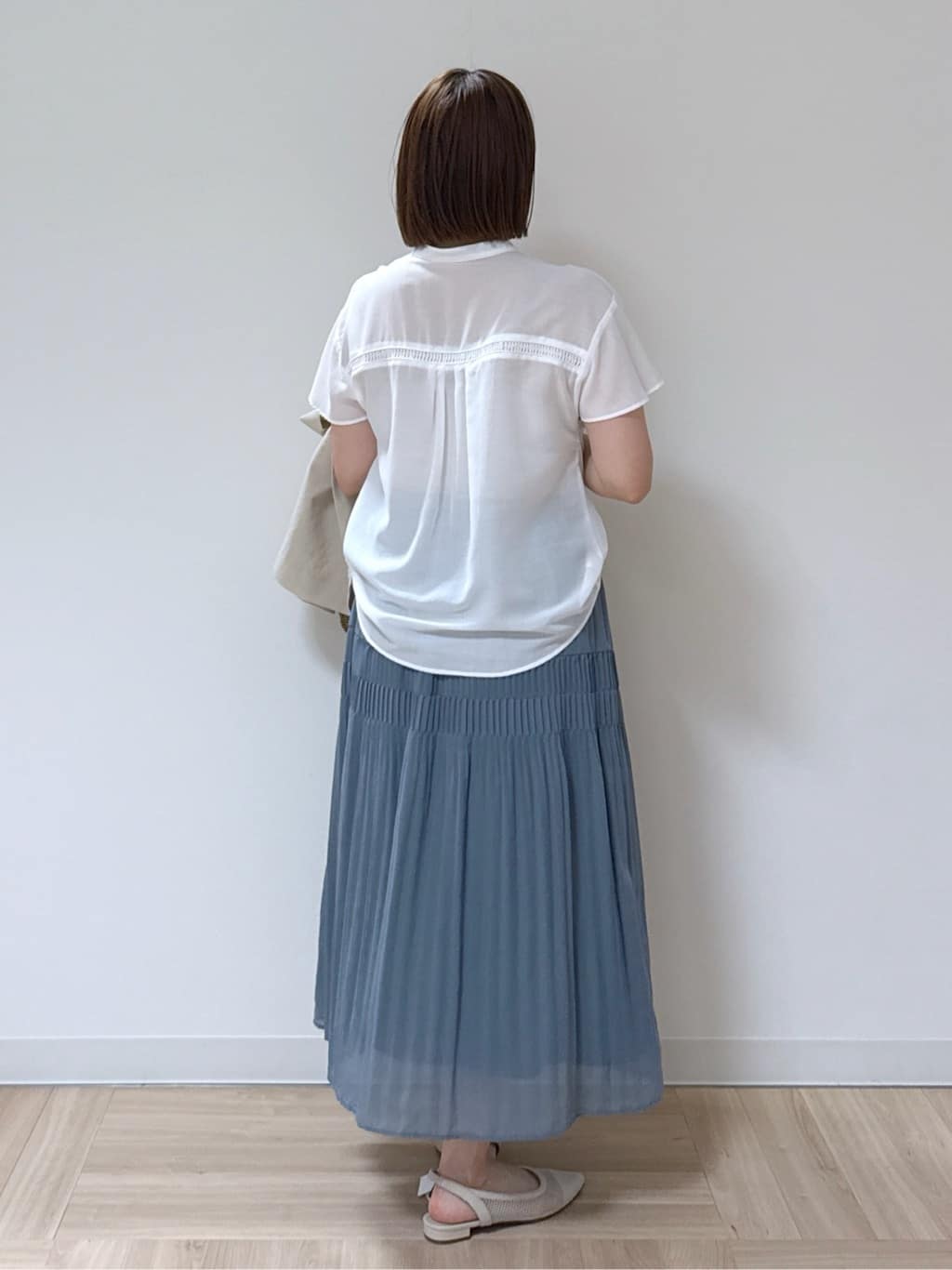 amiさんの「Reflect｜◆【マシンウォッシュ可／セットアップ可／通勤におすすめ】ドライタッチダブルジャケット」を使ったコーディネート