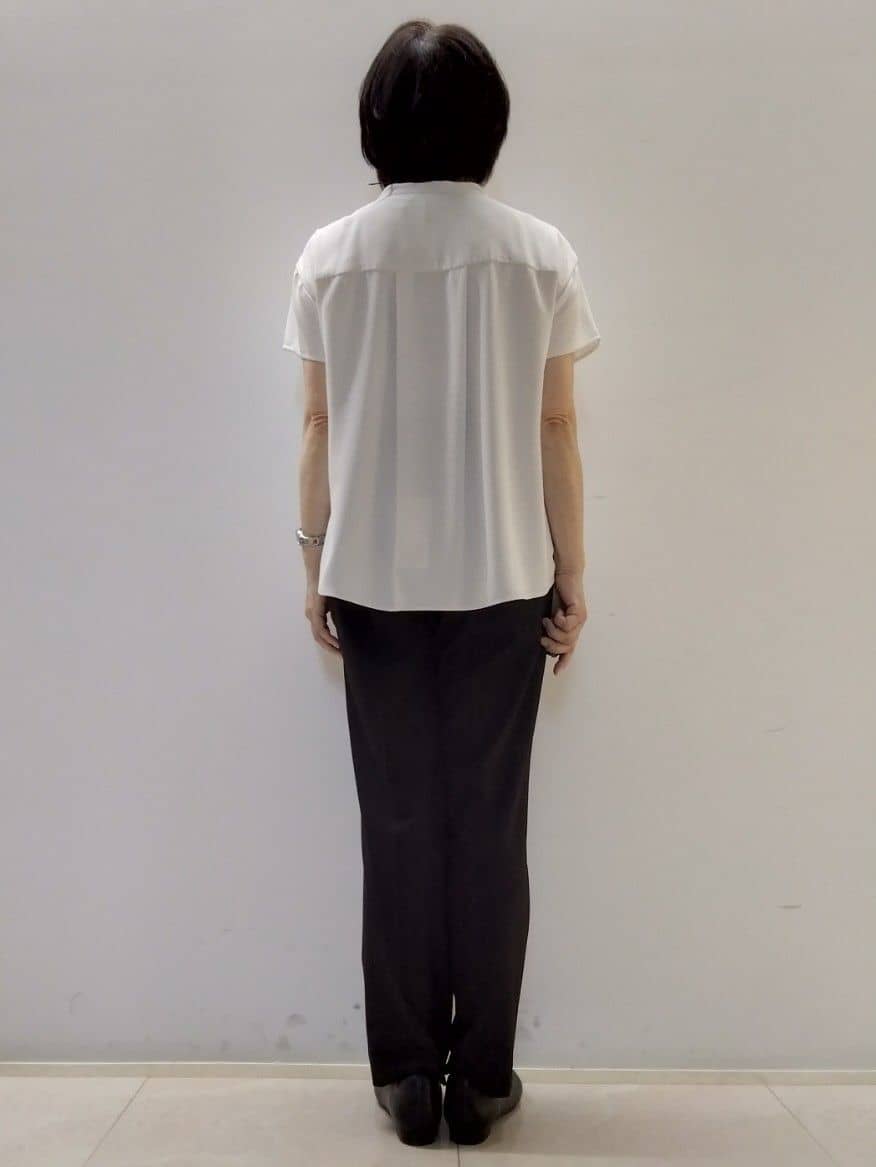 tokuさんの「Reflect｜【私のパンツ／手洗い可】ベーシックテーパードパンツ」を使ったコーディネート