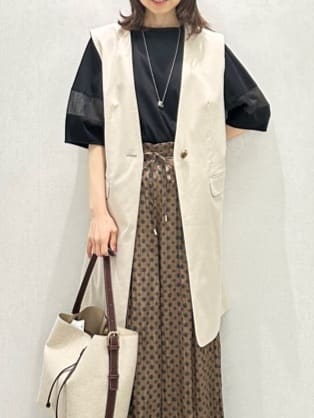 Miwaさんの「UNTITLED｜エポトリニティネックレス」を使ったコーディネート