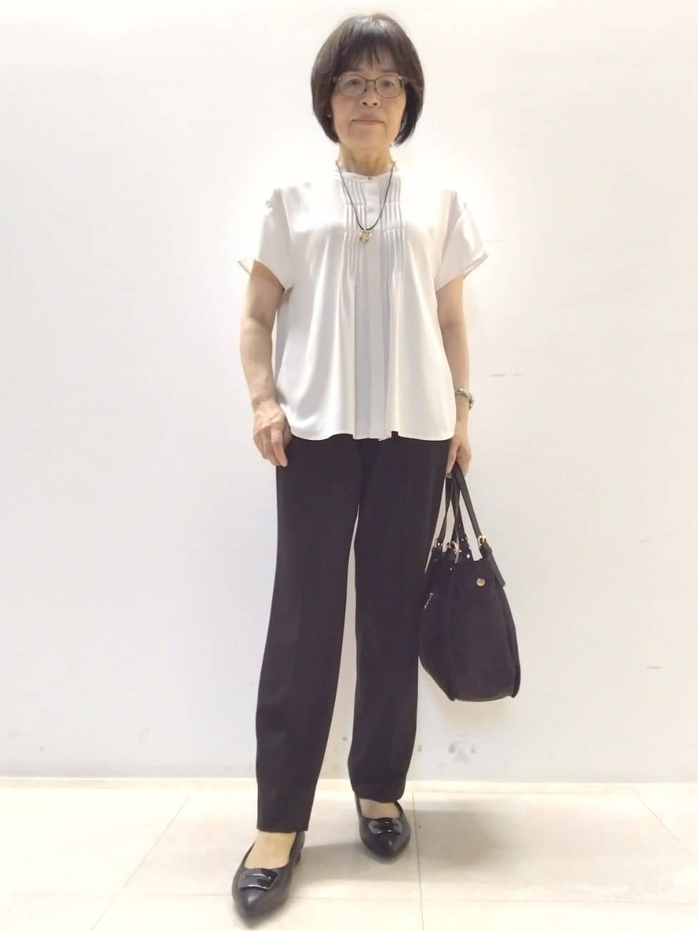 tokuさんの「Reflect｜【私のパンツ／手洗い可】ベーシックテーパードパンツ」を使ったコーディネート