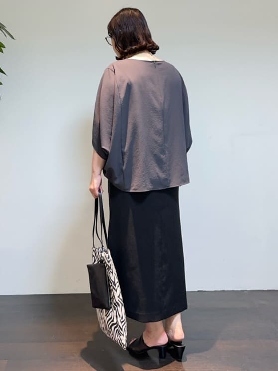 Asamiさんの「UNTITLED｜マーブルドロップネックレス」を使ったコーディネート