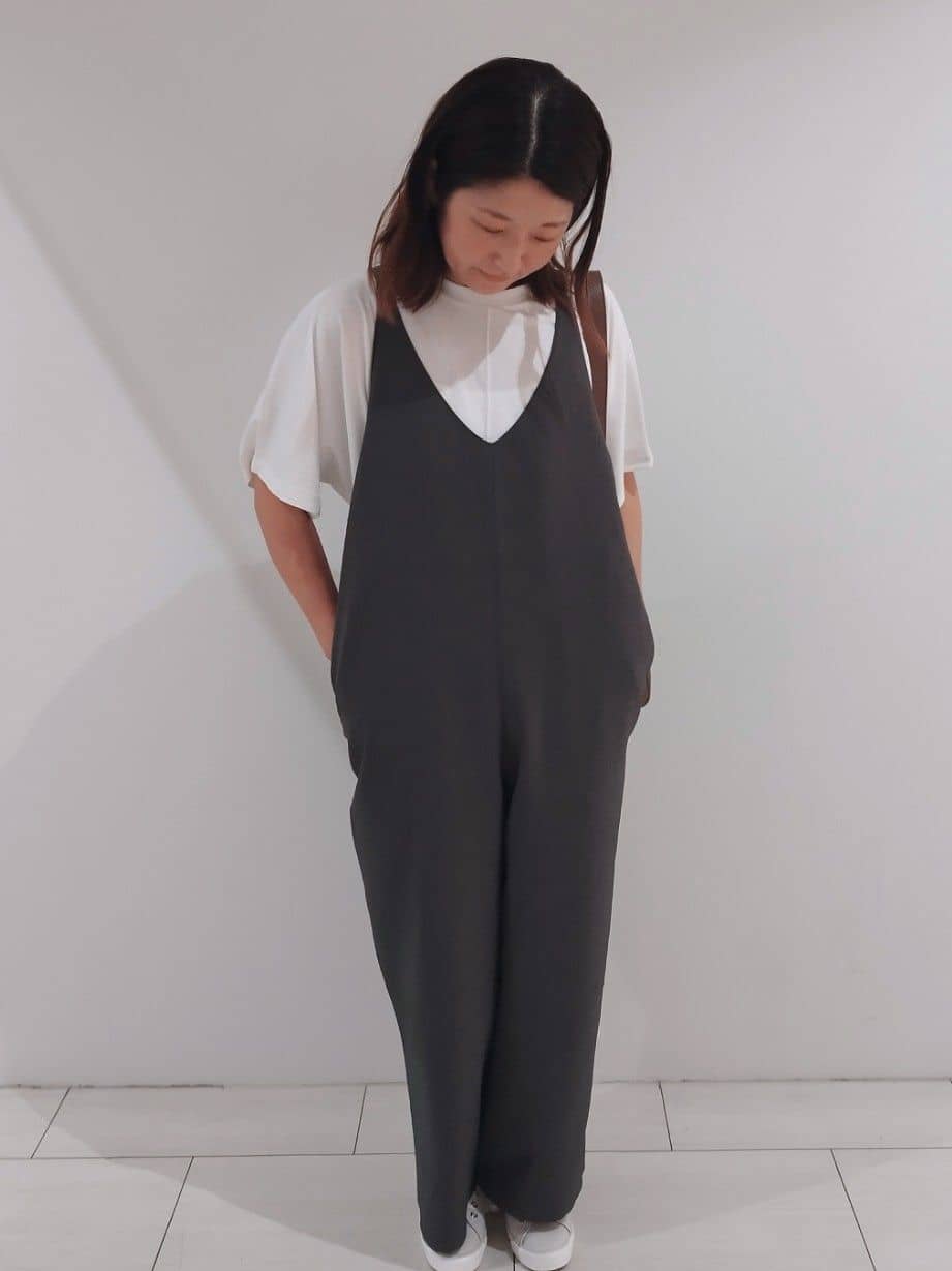 HIROさんの「Dessin｜【洗える】ストレッチオールインワン」を使ったコーディネート