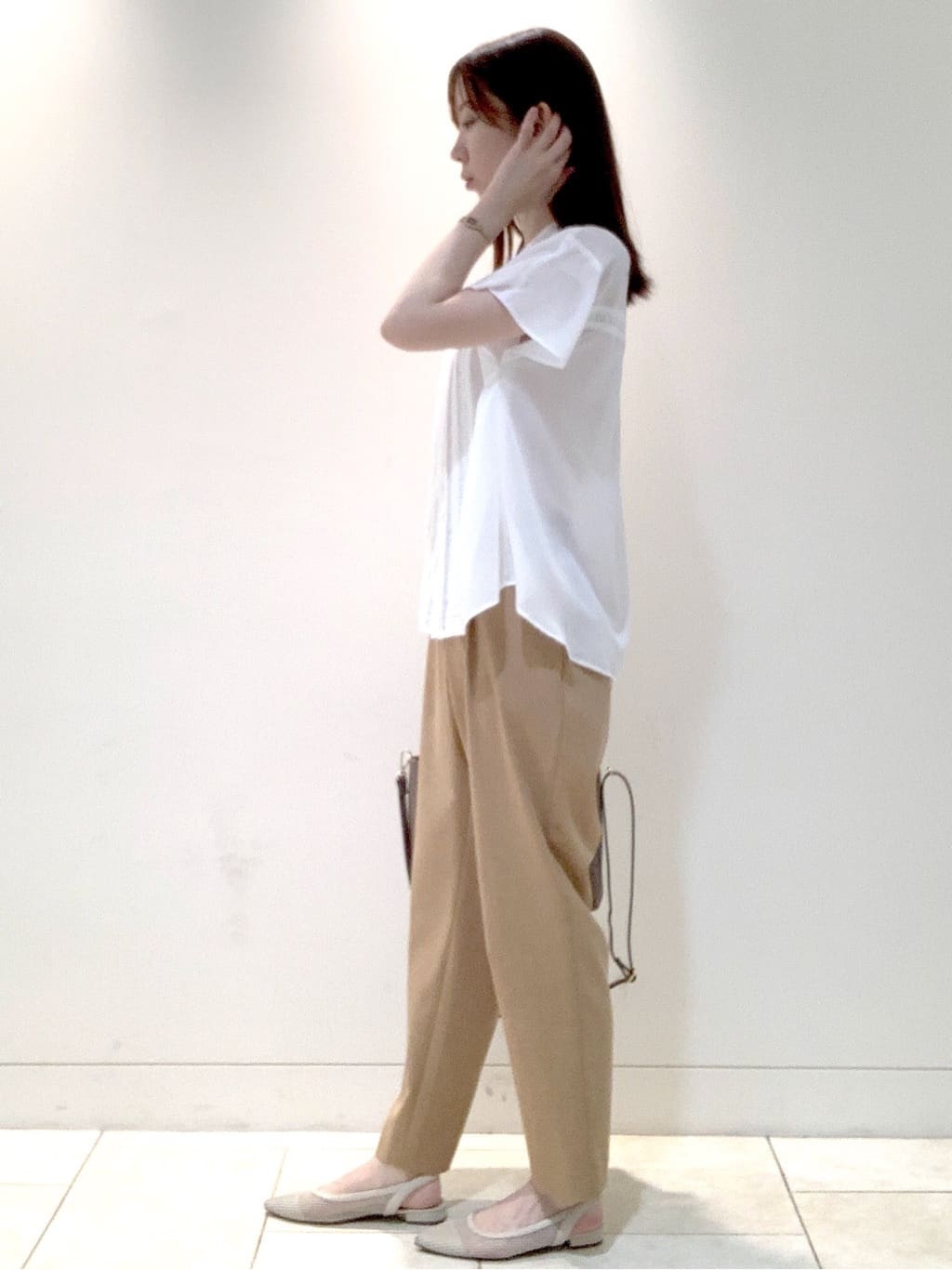 ヤマグチさんの「Reflect｜◆【選べる7色◎／手洗い可】フロントピンタックデザインブラウス」を使ったコーディネート
