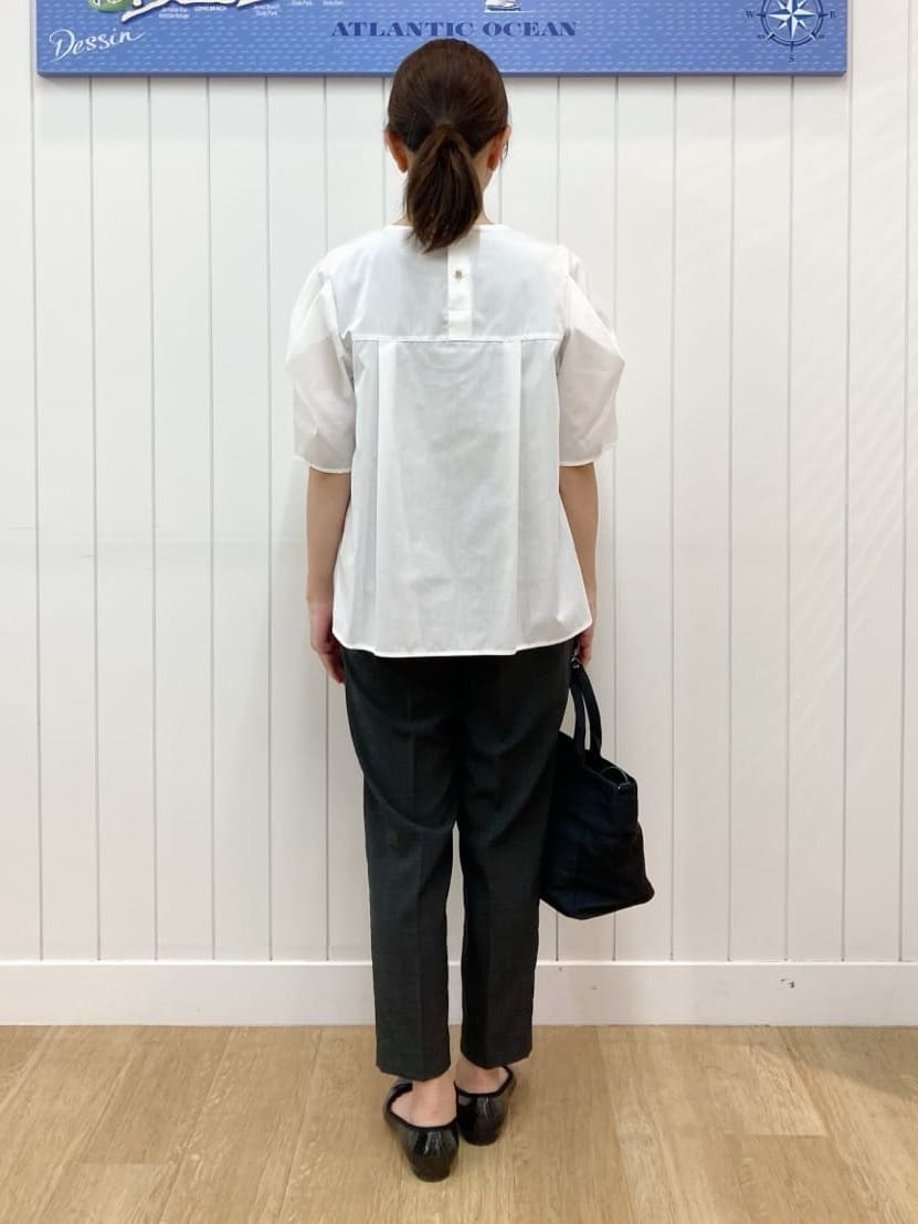 yoshiさんの「Dessin｜【洗える】タックデザインブラウス」を使ったコーディネート