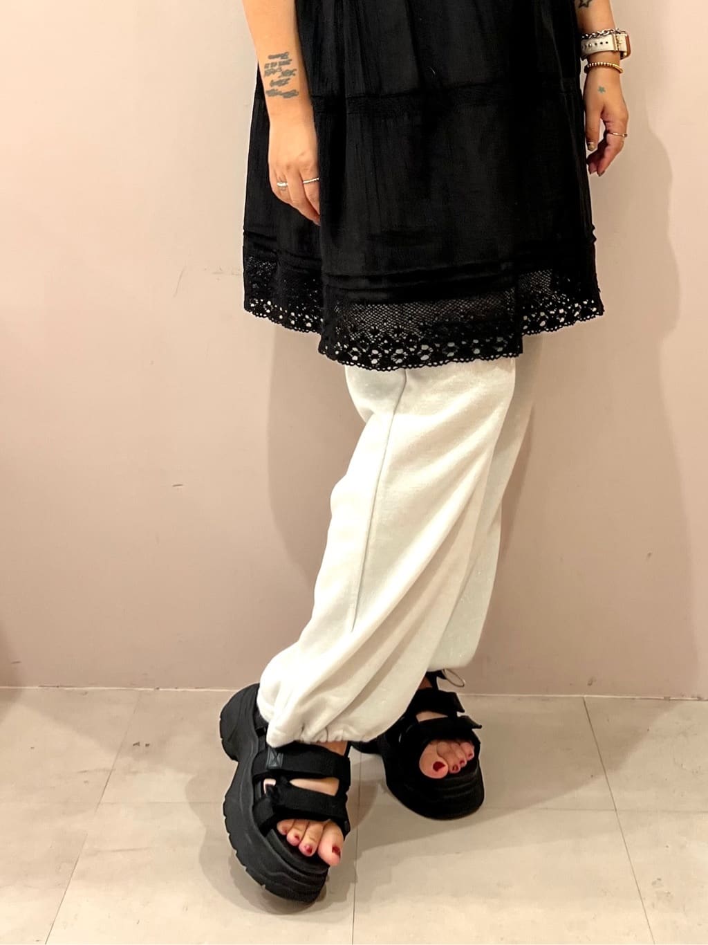 TAKAさんの「ESPERANZA｜3本ベルトスポサン」を使ったコーディネート