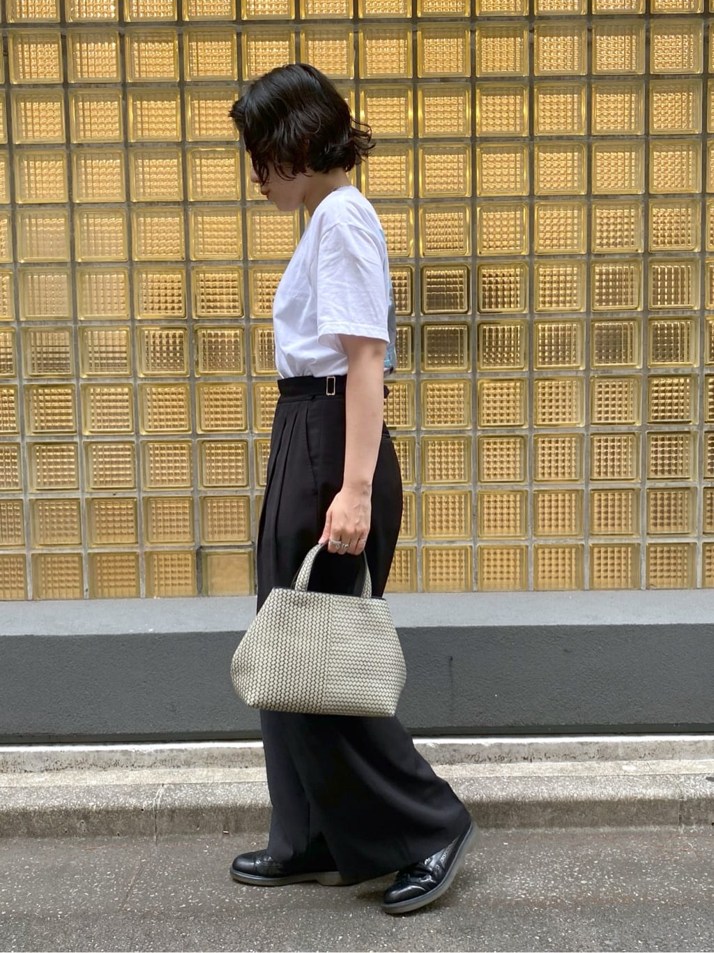 Uさんの「HIROKO HAYASHI｜OTTICA（オッティカ）2wayショルダーバッグ」を使ったコーディネート