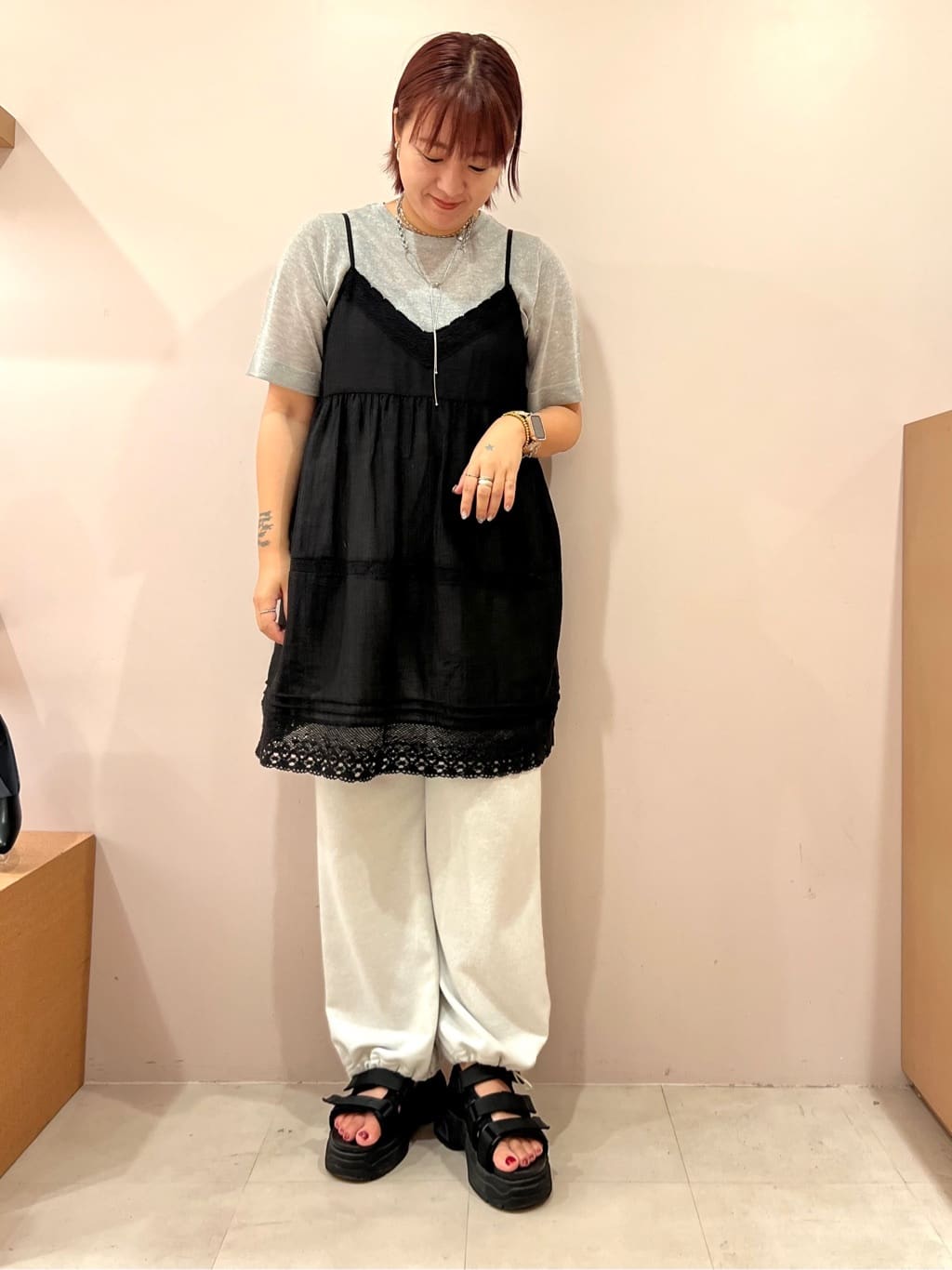 TAKAさんの「ESPERANZA｜3本ベルトスポサン」を使ったコーディネート