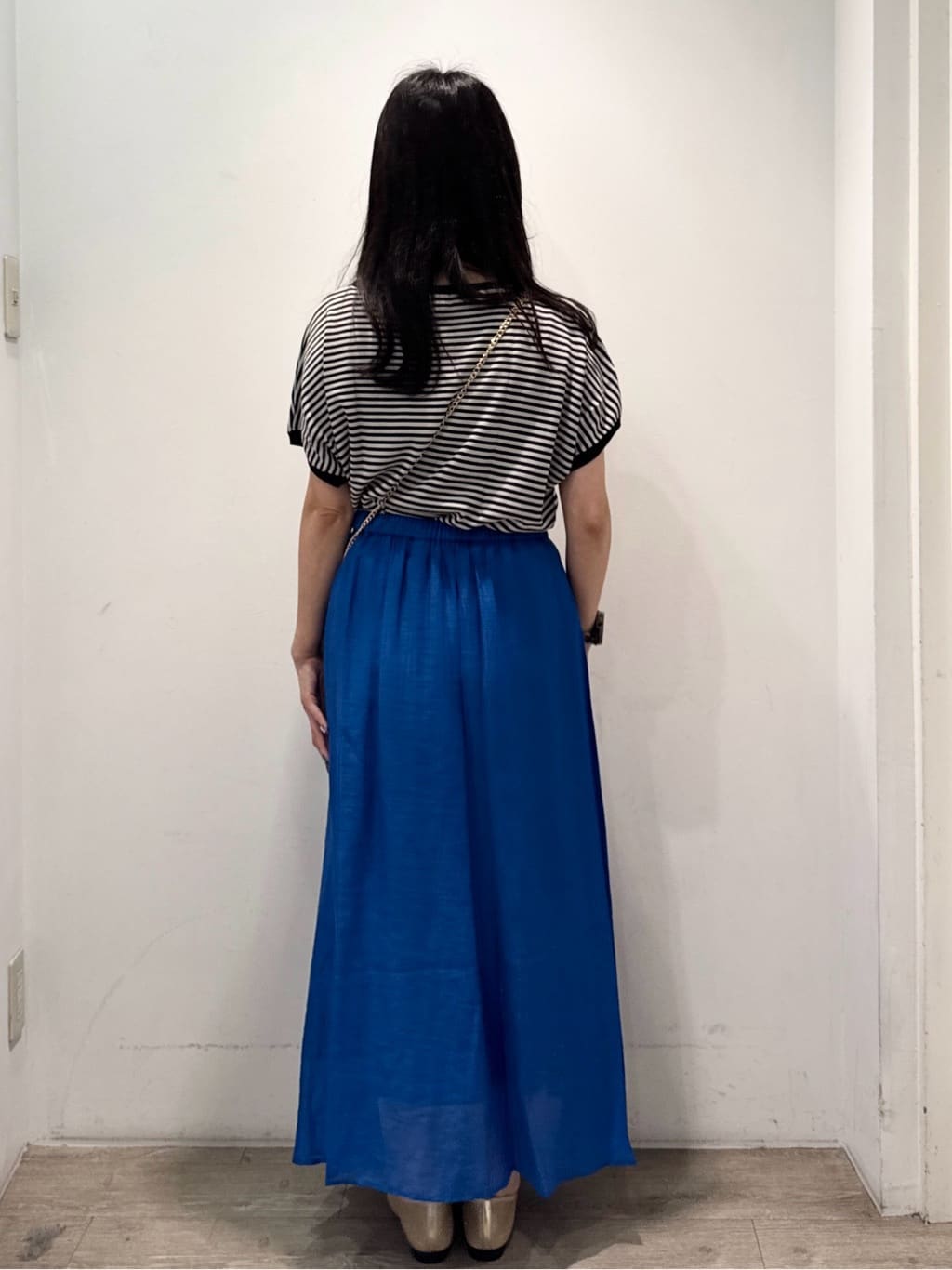 yuicciさんの「OPAQUE.CLIP｜《6色展開／S-LLサイズ》ドルマンスリーブニット【UV／接触冷感／洗濯機洗い可／抗ピル】」を使ったコーディネート