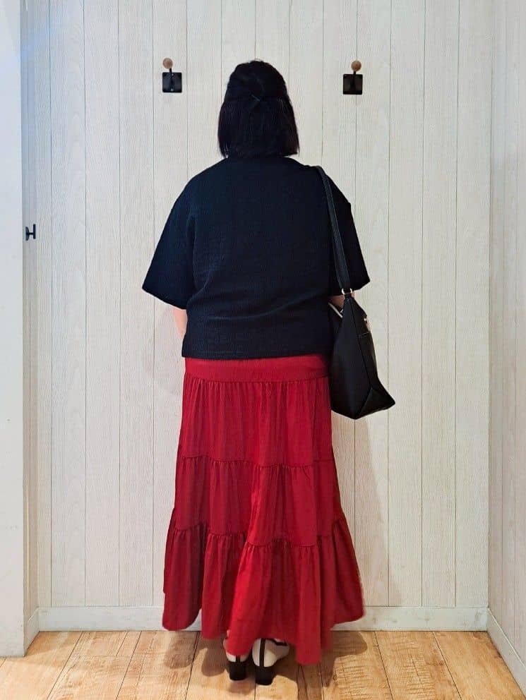 kotomiさんの「SHOO･LA･RUE｜【5分袖】大人の魅力を惹きたてる レースカットソー」を使ったコーディネート
