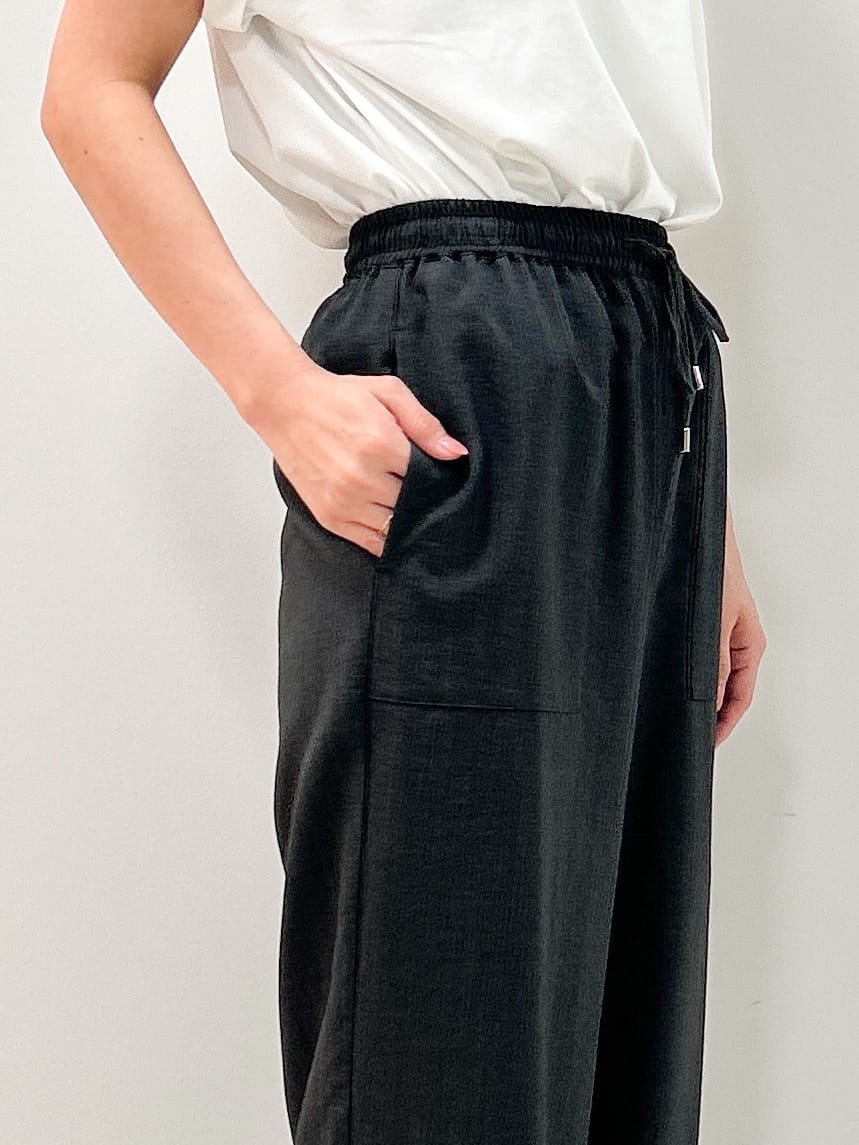 Kaiさんの「Dessin｜【ウエストゴム・洗える】アウトポケットワイドパンツ（XS～L）」を使ったコーディネート