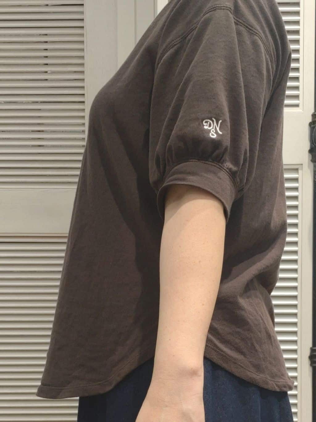 kaiさんの「Dessin｜【360度可愛い/前後2WAY/洗える】ライトコットンヘンリーカットソー」を使ったコーディネート