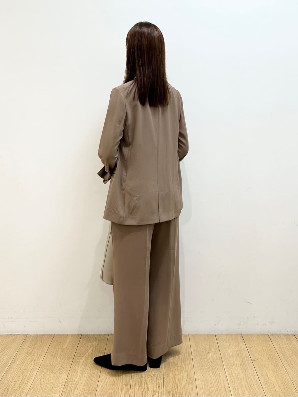 kozueさんの「INDIVI｜【軽く羽織れる！】ダブルジャケット」を使ったコーディネート
