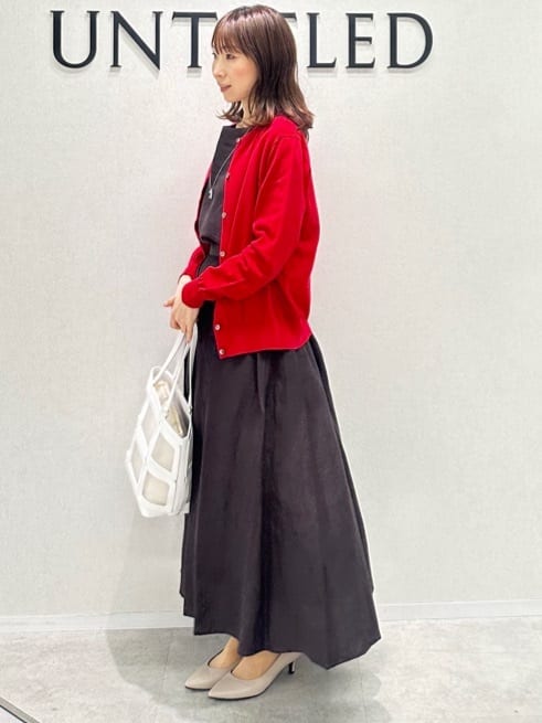 Miwaさんの「UNTITLED｜フープトップネックレス」を使ったコーディネート
