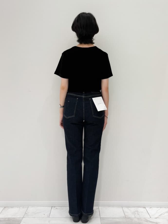 JIMAさんの「OPAQUE.CLIP｜フロッキーチュールTシャツ【洗濯機洗い可】」を使ったコーディネート