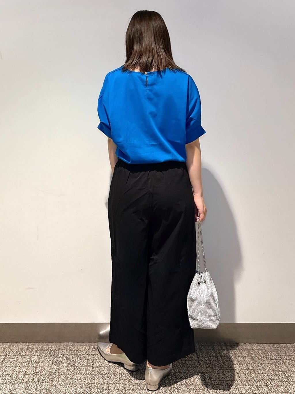 みーさんの「grove｜サマーハイパーストレッチワイドパンツ」を使ったコーディネート