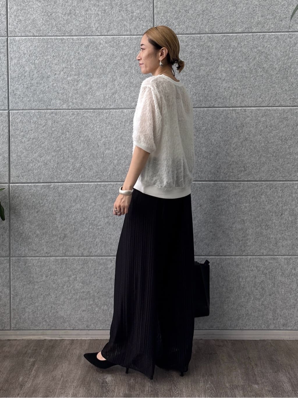 kotakiさんの「INDIVI｜ヘアリージャカードトップス」を使ったコーディネート