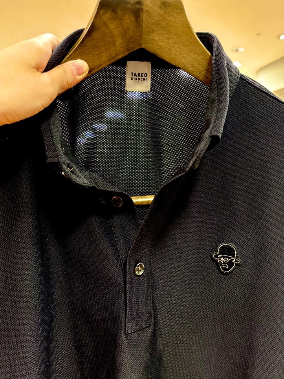 のぐみさんの「TAKEO KIKUCHI｜【COOL CITY WEAR】エアートール ポロシャツ /接触冷感・通気性」を使ったコーディネート