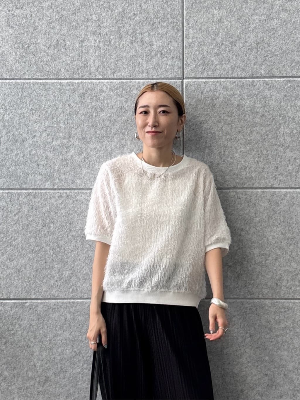 kotakiさんの「INDIVI｜ヘアリージャカードトップス」を使ったコーディネート