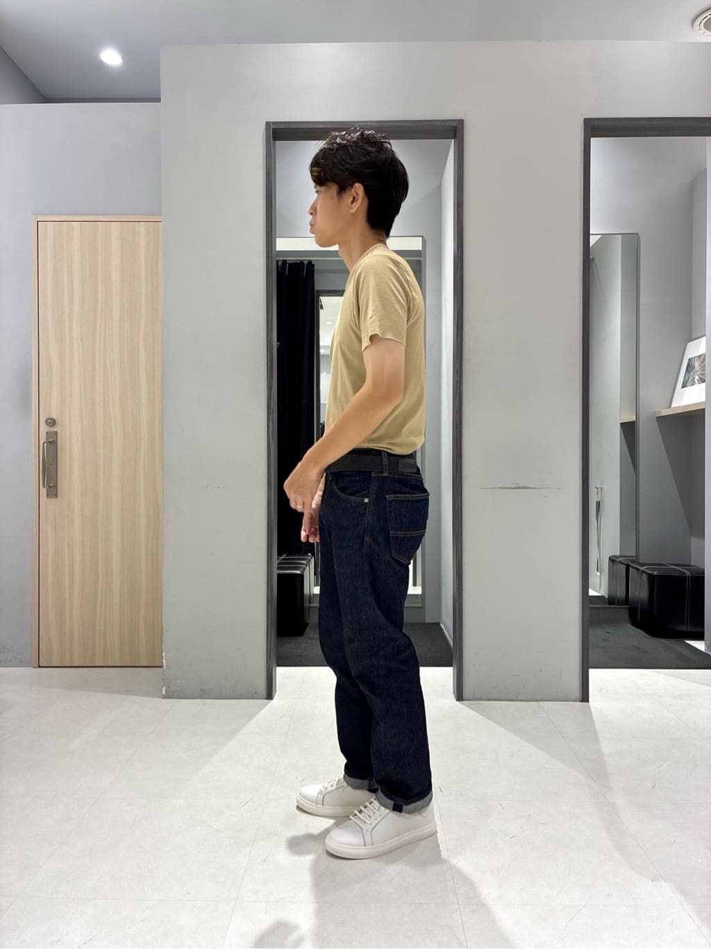 わいずみさんの「TAKEO KIKUCHI｜【GUNZE&times;TAKEO KIKUCHI】メンズインナー「ステルス(R)」」を使ったコーディネート
