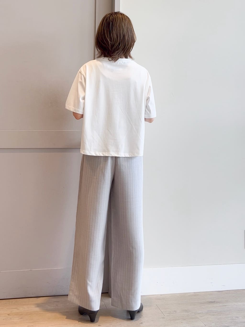 yamakoさんの「grove｜ロープベルトで差がつく 洗練リラックスパンツ」を使ったコーディネート