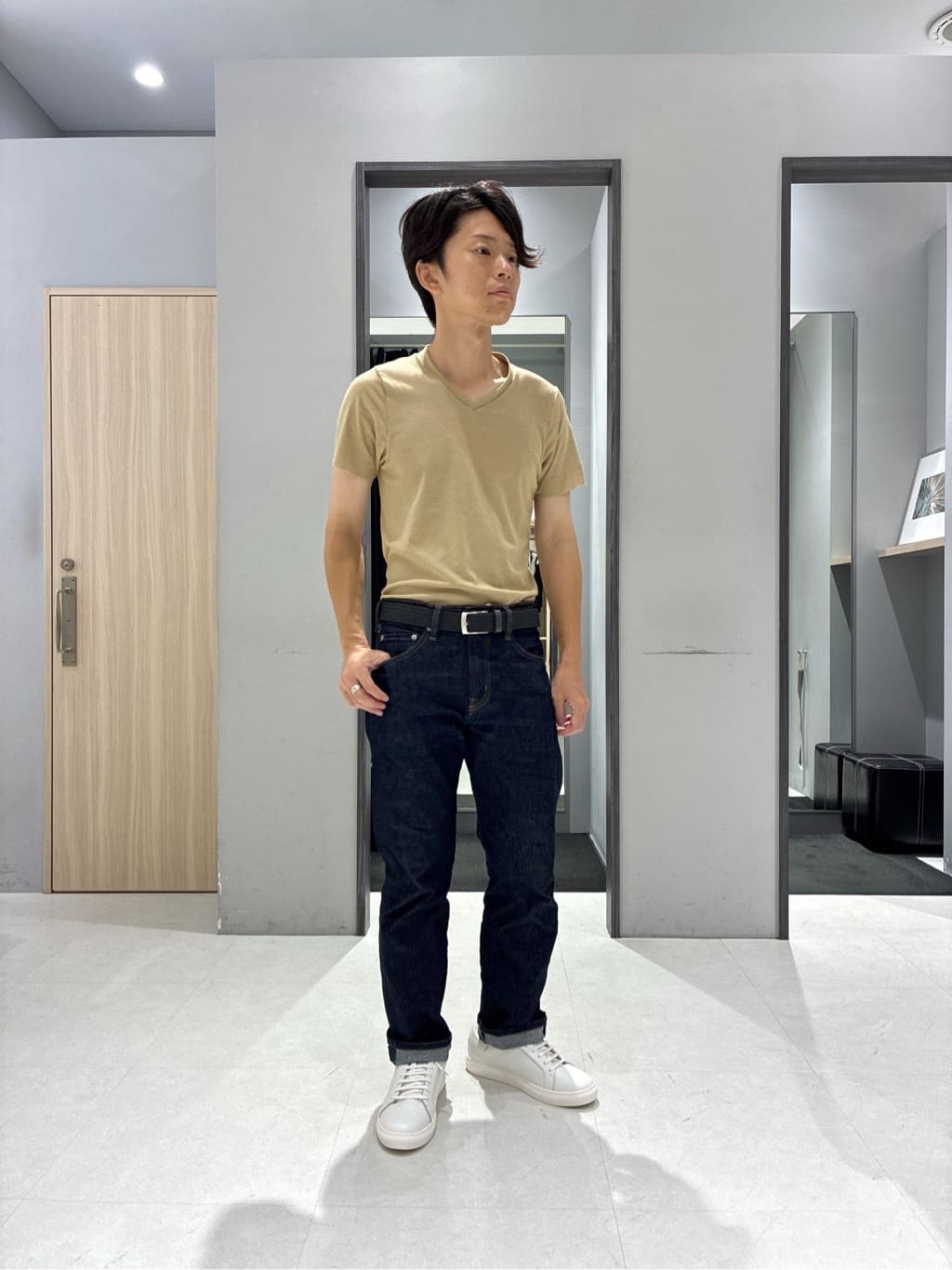 わいずみさんの「TAKEO KIKUCHI｜【GUNZE&times;TAKEO KIKUCHI】メンズインナー「ステルス(R)」」を使ったコーディネート