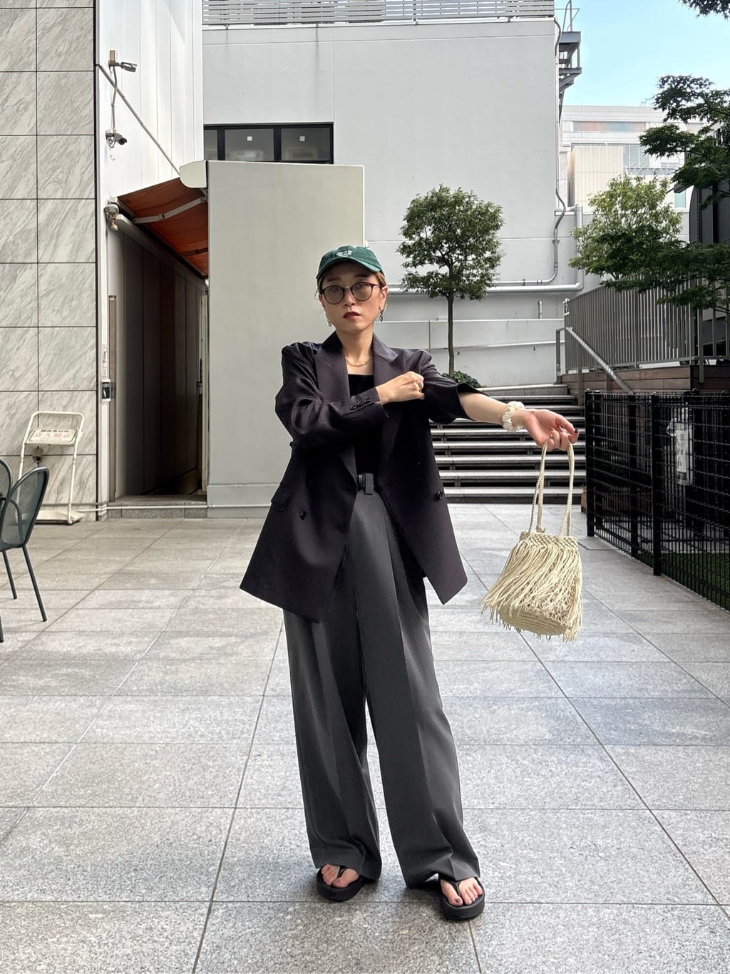 kotakiさんの「INDIVI｜Timeless｜モードスラックス」を使ったコーディネート